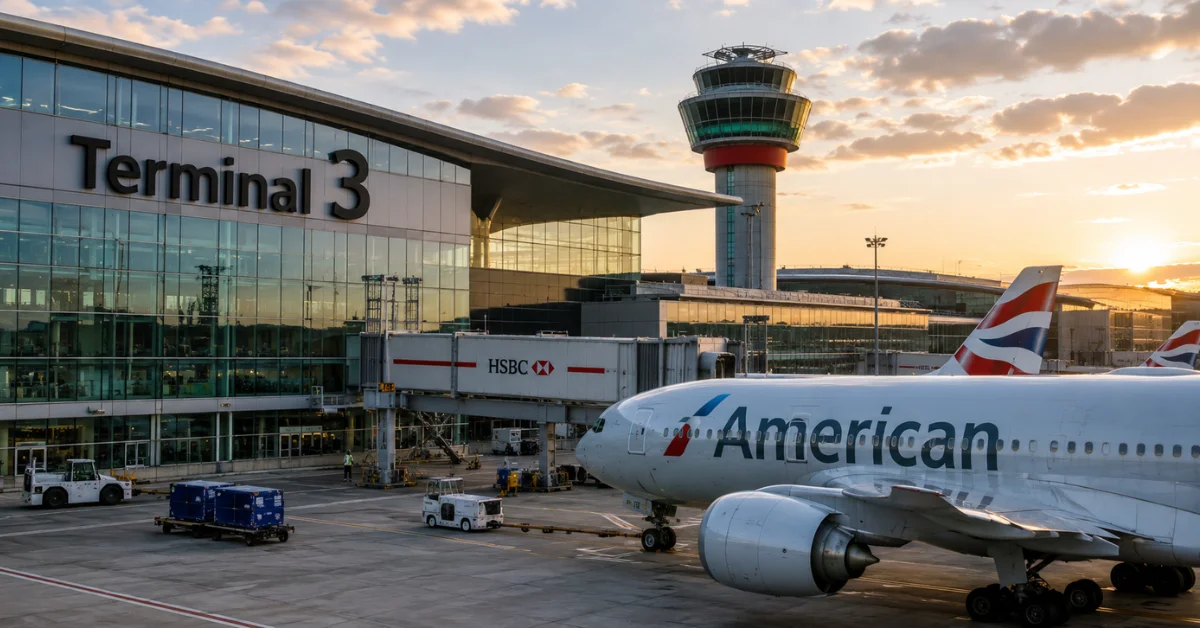 American Airlines Heathrow Terminal 3